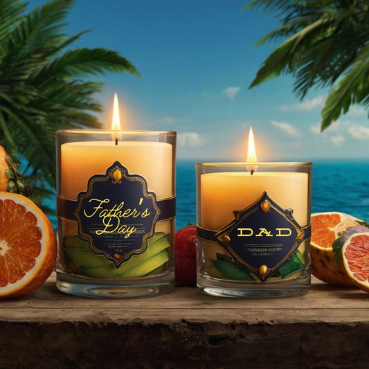 Illuminate Your Summer: Celebrate Father's Day with Headartworks' Summer Candles