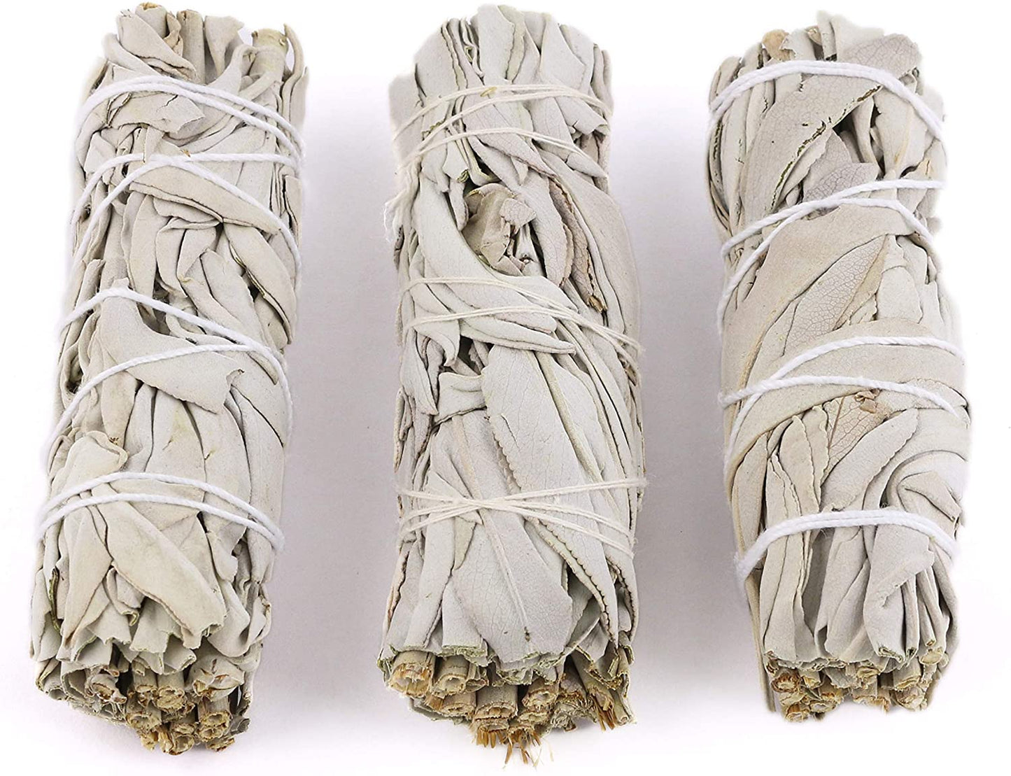 White Sage Smudge Sticks 4 Inch | Organic White Sage Smudging Wands | Bulk Quantities for Home Cleansing, Meditation, & Smudging Rituals - Head Art Works