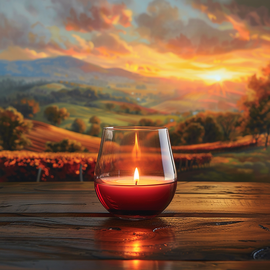 "Handmade Stemware Glass Candles: Elevate Your Home Decor with Unique Elegance" - Head Art Works LLC