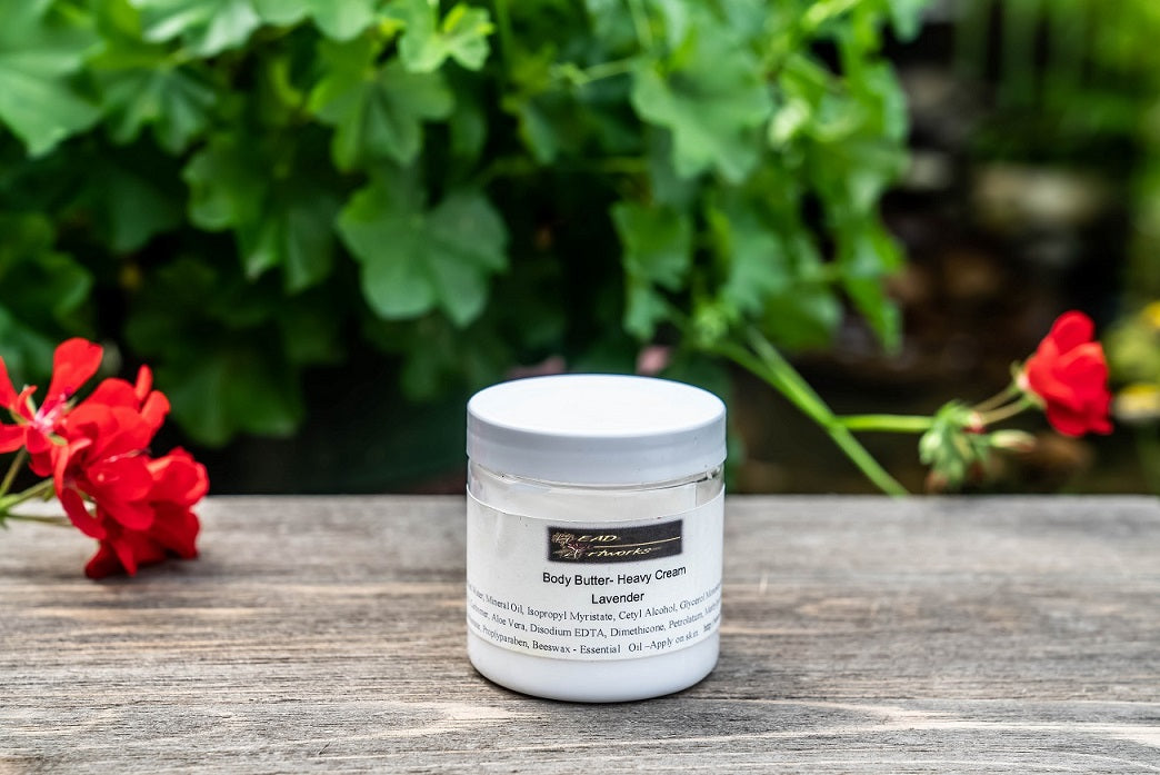 Moisturizing Body Butter with Lavender Essential Oil
