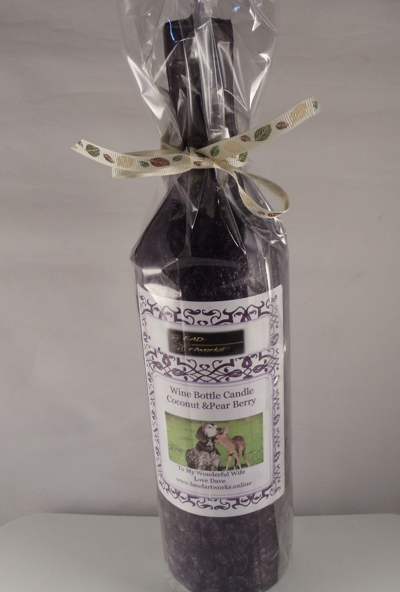 Scented Natural Candle Centerpiece