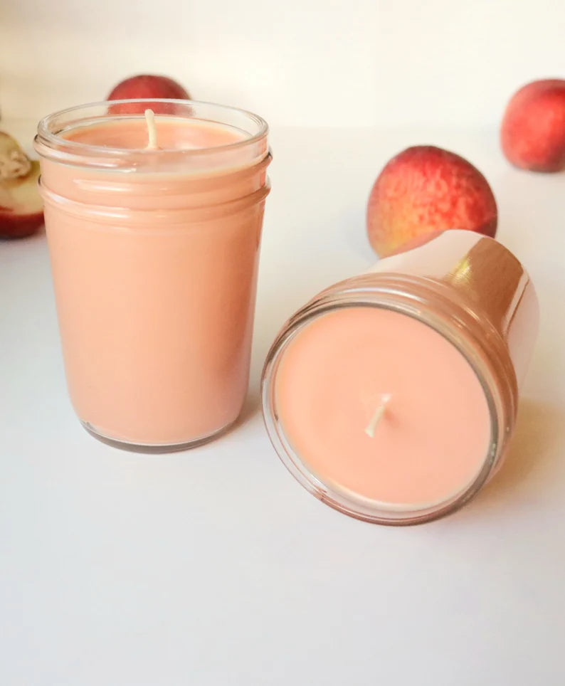 Glass Candles- Choose From Our Variety of Soy Wax Glass - - Head Art Works
