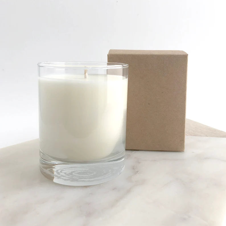 Glass Candles- Choose From Our Variety of Soy Wax Glass - - Head Art Works