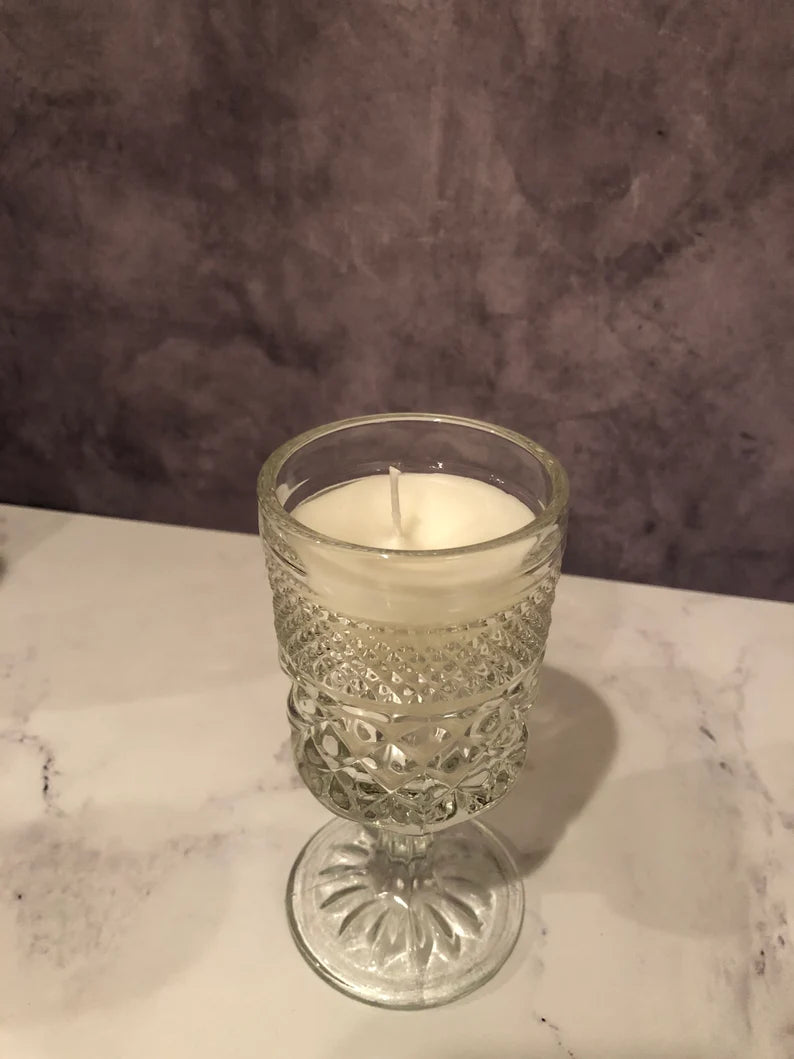 Glass Candles- Choose From Our Variety of Soy Wax Glass - - Head Art Works