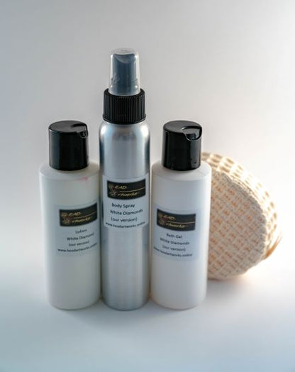 Scented Bath Set  Lotion, Bath Gel,Body Spray